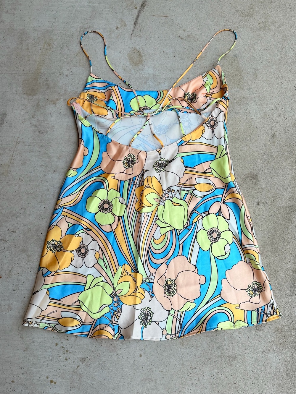 Zara XL silk dress